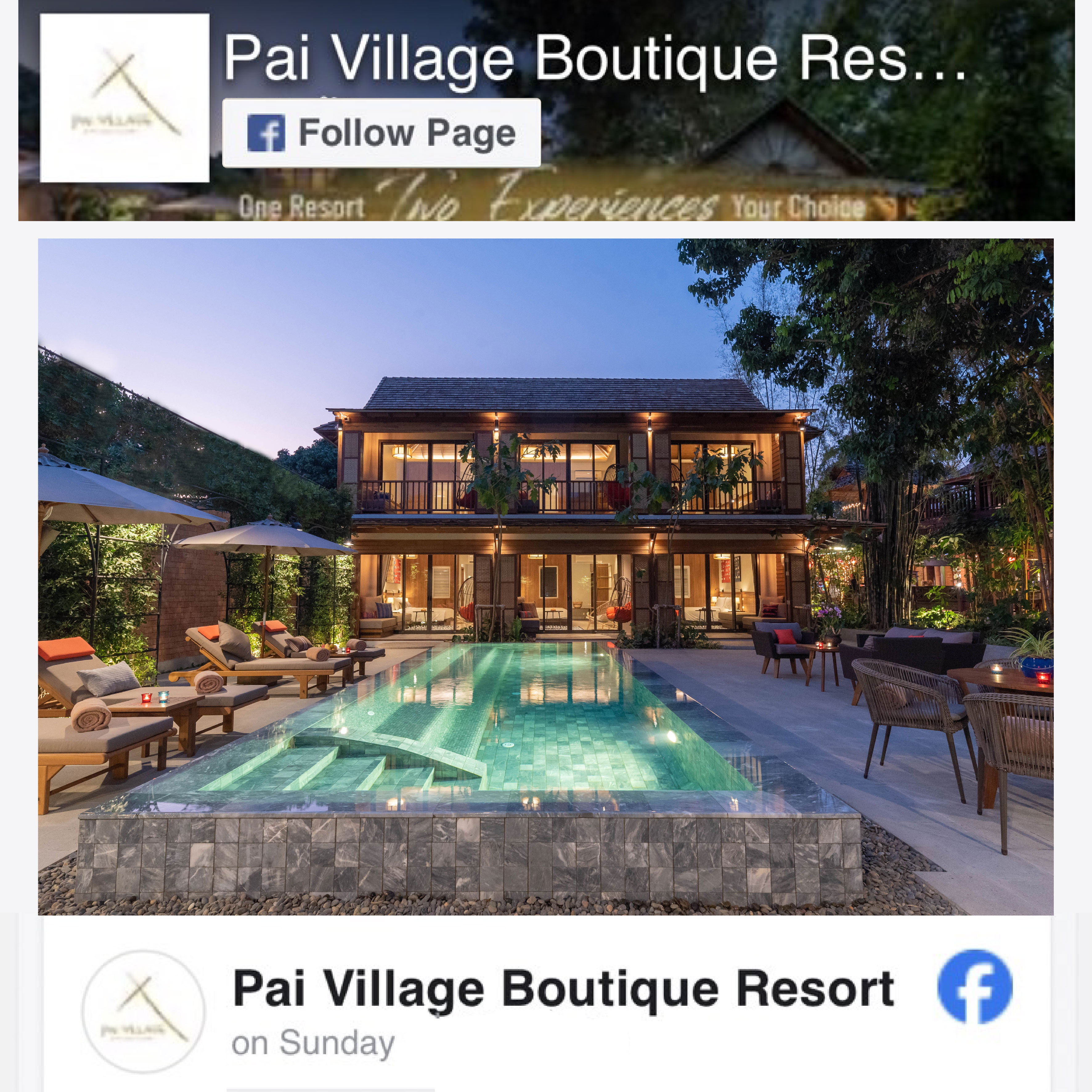 Pai Village Facebook
